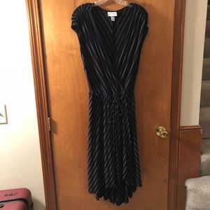 NWOT Pure Energy Stretch Jersey w/ wrap top 1X